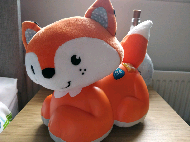 fisher price sit to crawl fox